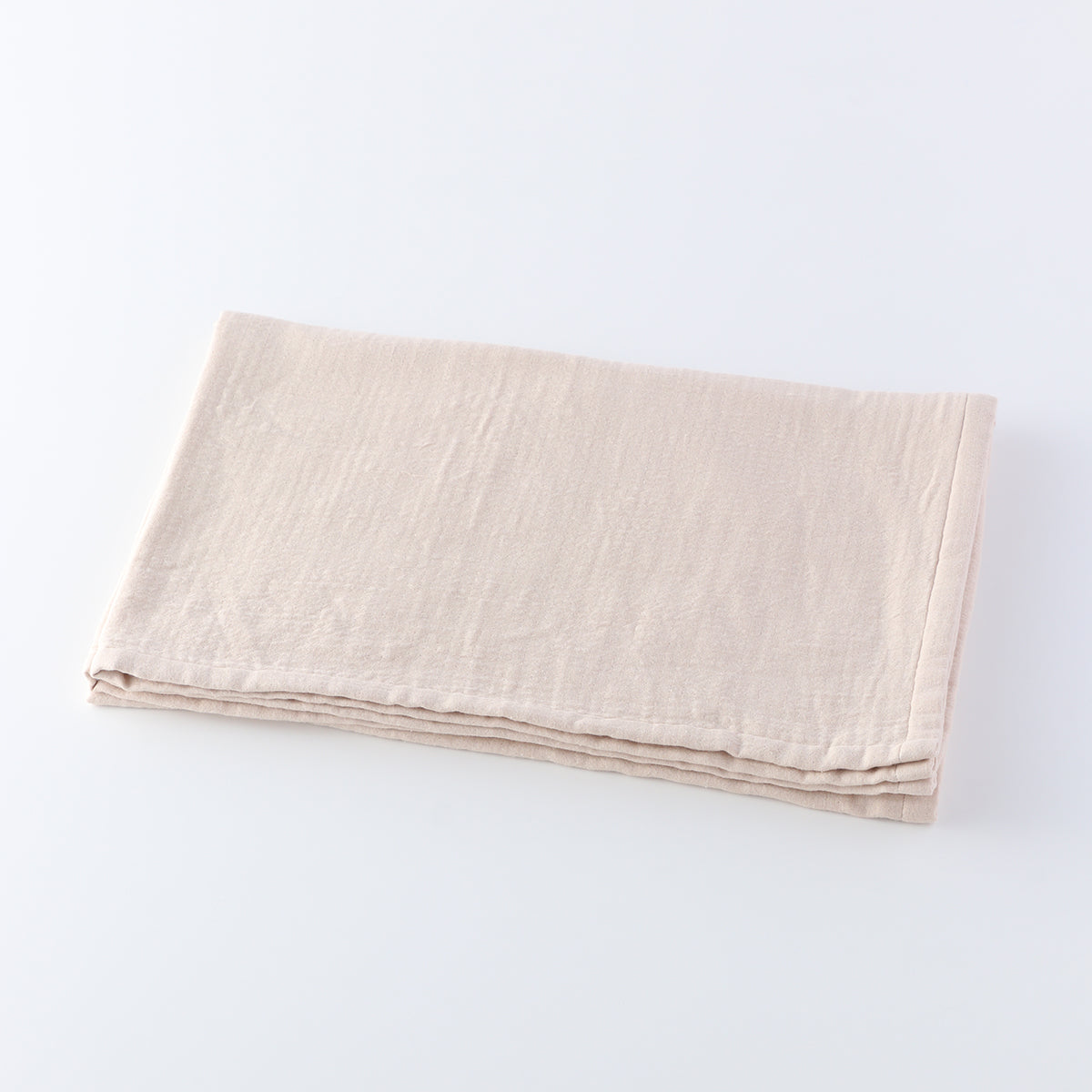 Marshmallow Gauze throw in Beige