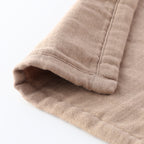 Marshmallow Gauze throw in Brown