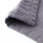 Marshmallow Gauze throw in Dark Grey