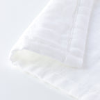 Marshmallow Gauze throw in White
