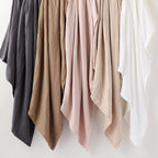 Marshmallow Gauze throw in Beige