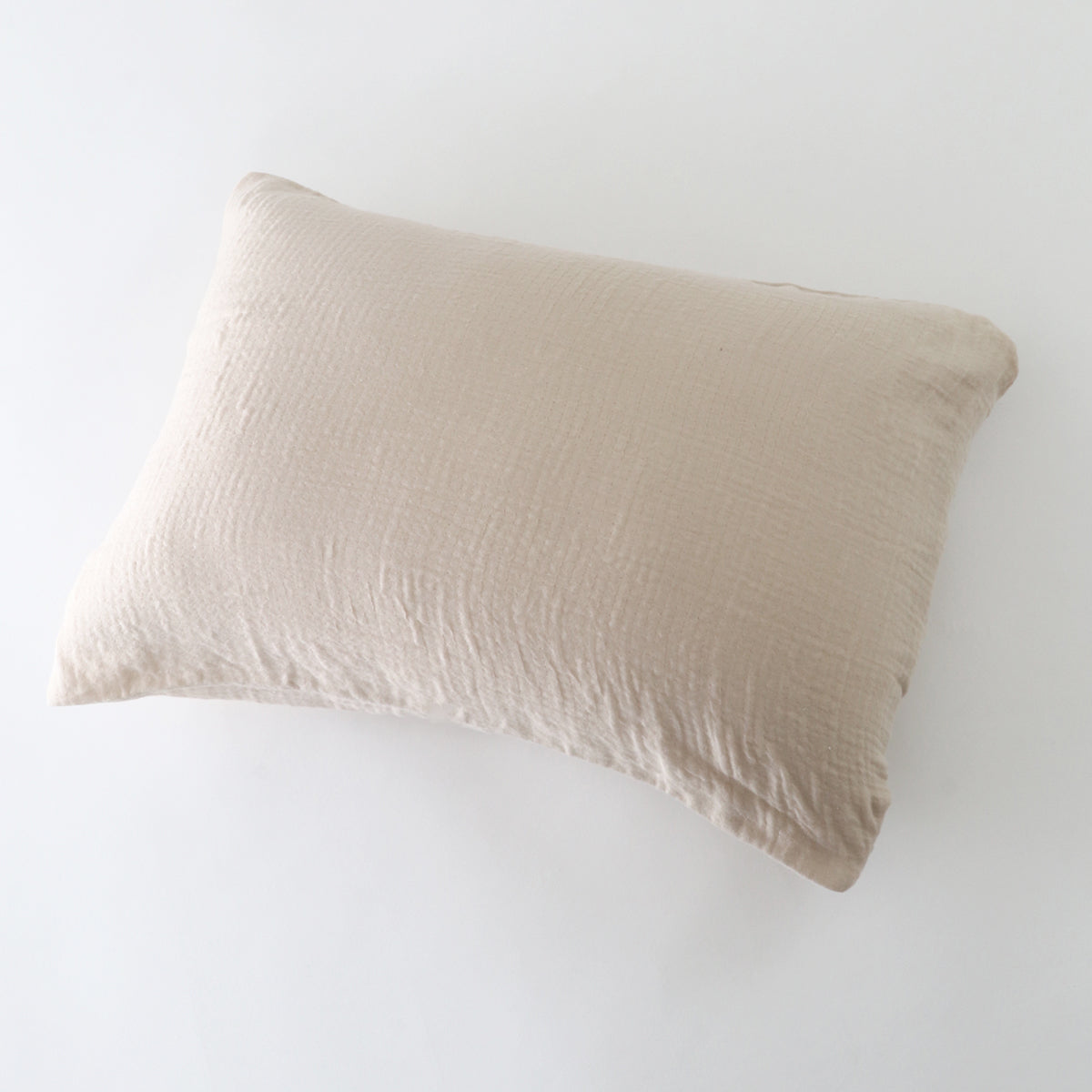Marshmallow Gauze pillow case in Beige