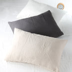 Marshmallow Gauze pillow case in Beige