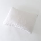 Marshmallow Gauze pillow case in White