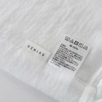Marshmallow Gauze pillow case in White