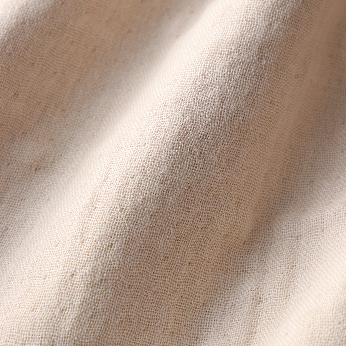 Marshmallow Gauze throw in Beige