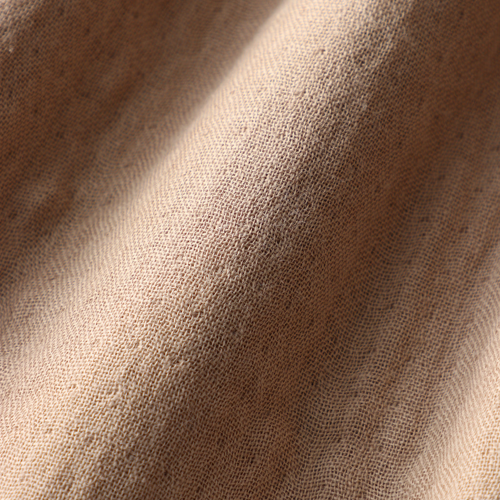 Marshmallow Gauze throw in Brown