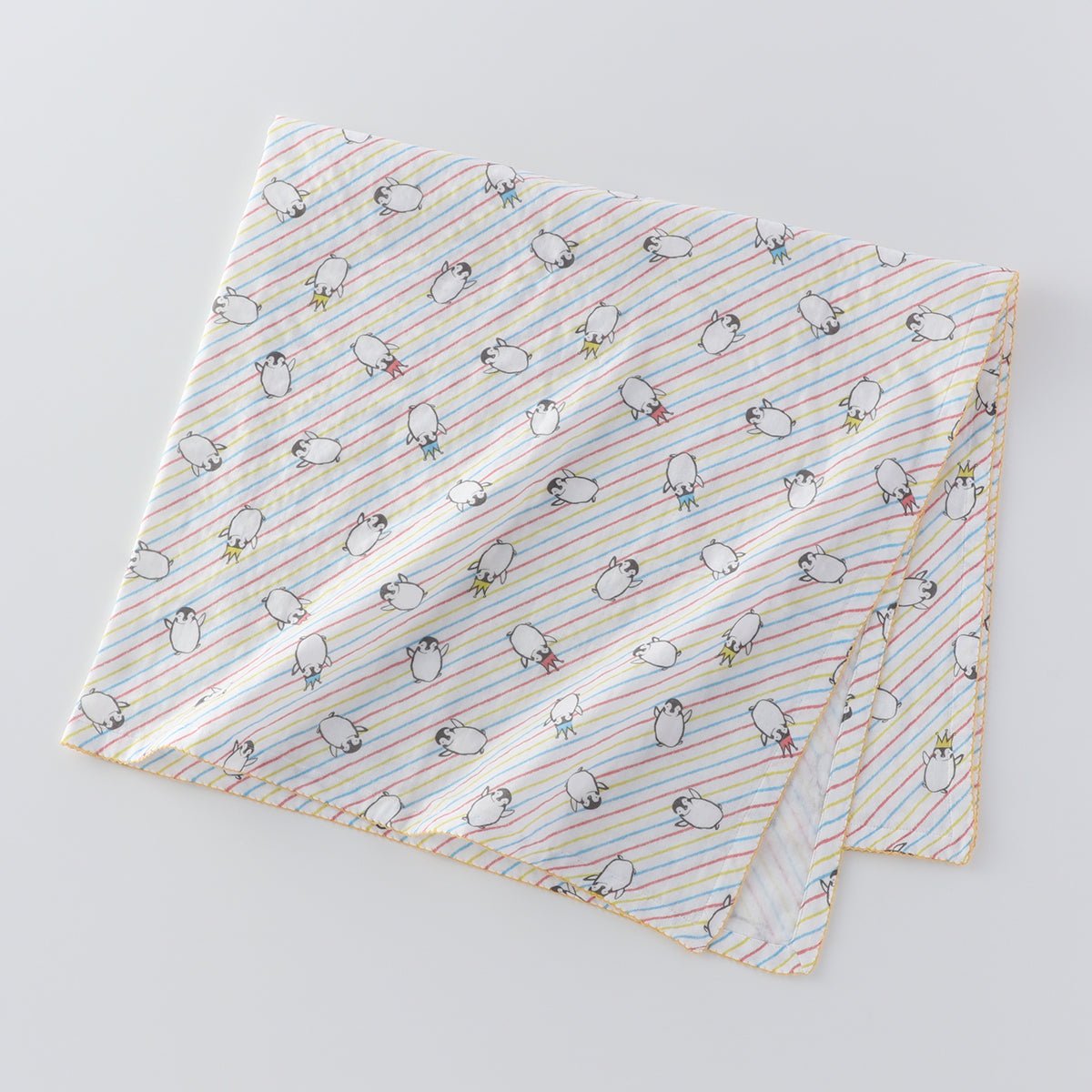 Marshmallow Gauze penguin free cloth