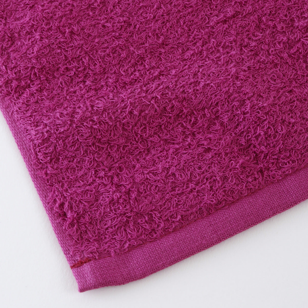 Oboro Towel Japanese Traditional Colours guest towel in Botan (Peony Pink)