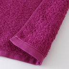Oboro Towel Japanese Traditional Colours guest towel in Botan (Peony Pink)