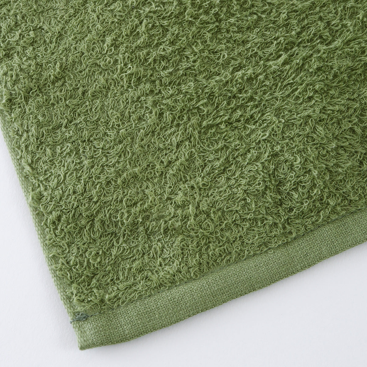 Oboro Towel Japanese Traditional Colours guest towel in Matcha (Matcha Green)