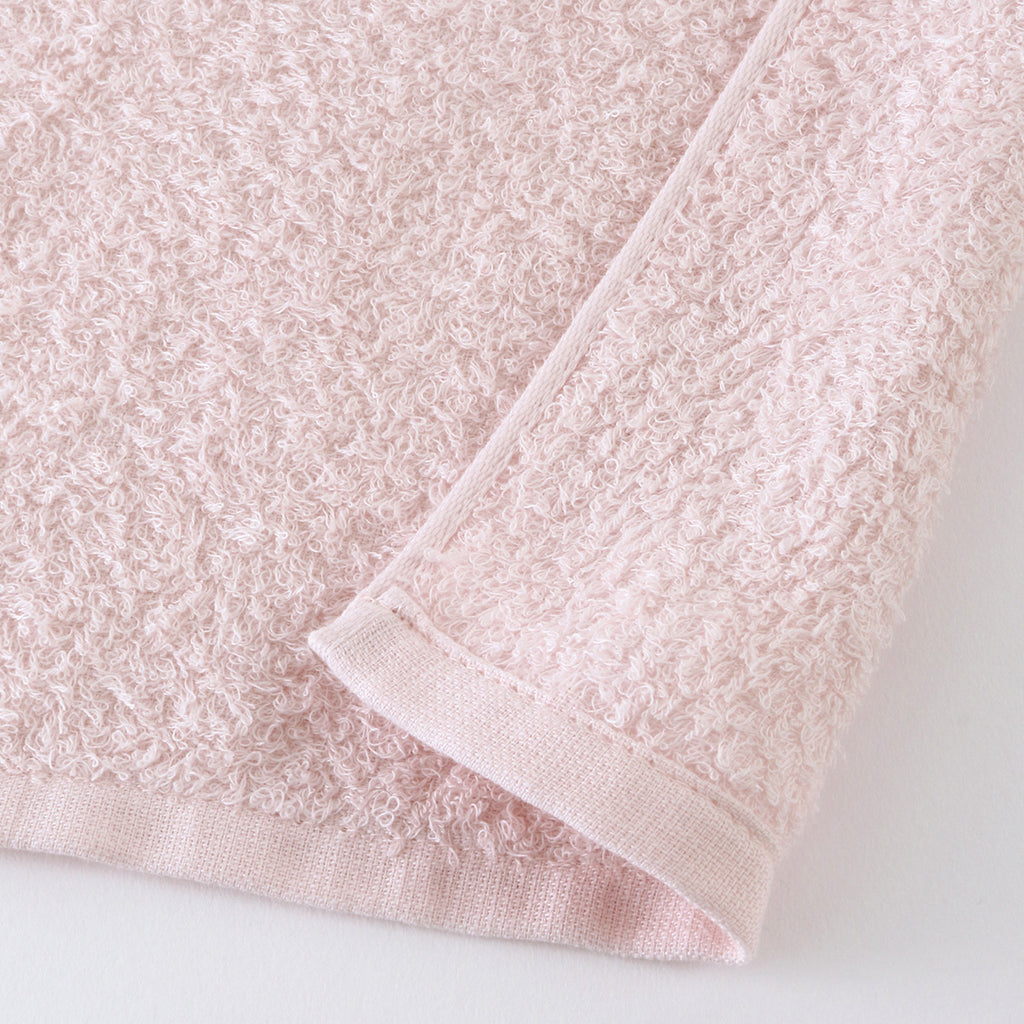 Oboro Towel Japanese Traditional Colours guest towel in Sakura (Pale Pink)