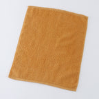 Oboro Towel Japanese Traditional Colours guest towel in Yamabuki (Golden Yellow)