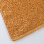 Oboro Towel Japanese Traditional Colours guest towel in Yamabuki (Golden Yellow)