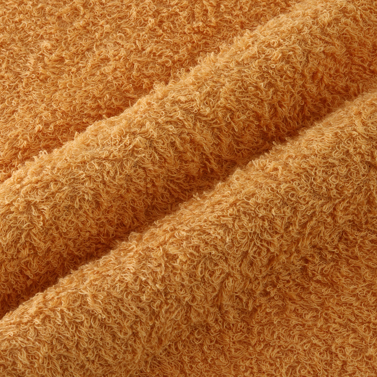 Oboro Towel Japanese Traditional Colours guest towel in Yamabuki (Golden Yellow)