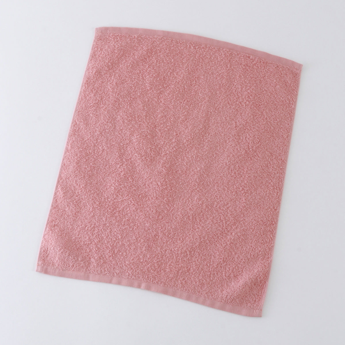 Oboro Towel Japanese Traditional Colours guest towel in Usubeni (Light Crimson)