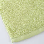 Oboro Towel Japanese Traditional Colours guest towel in Wakakusa (Young Grass)
