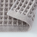 Air Waffle guest towel in Grey