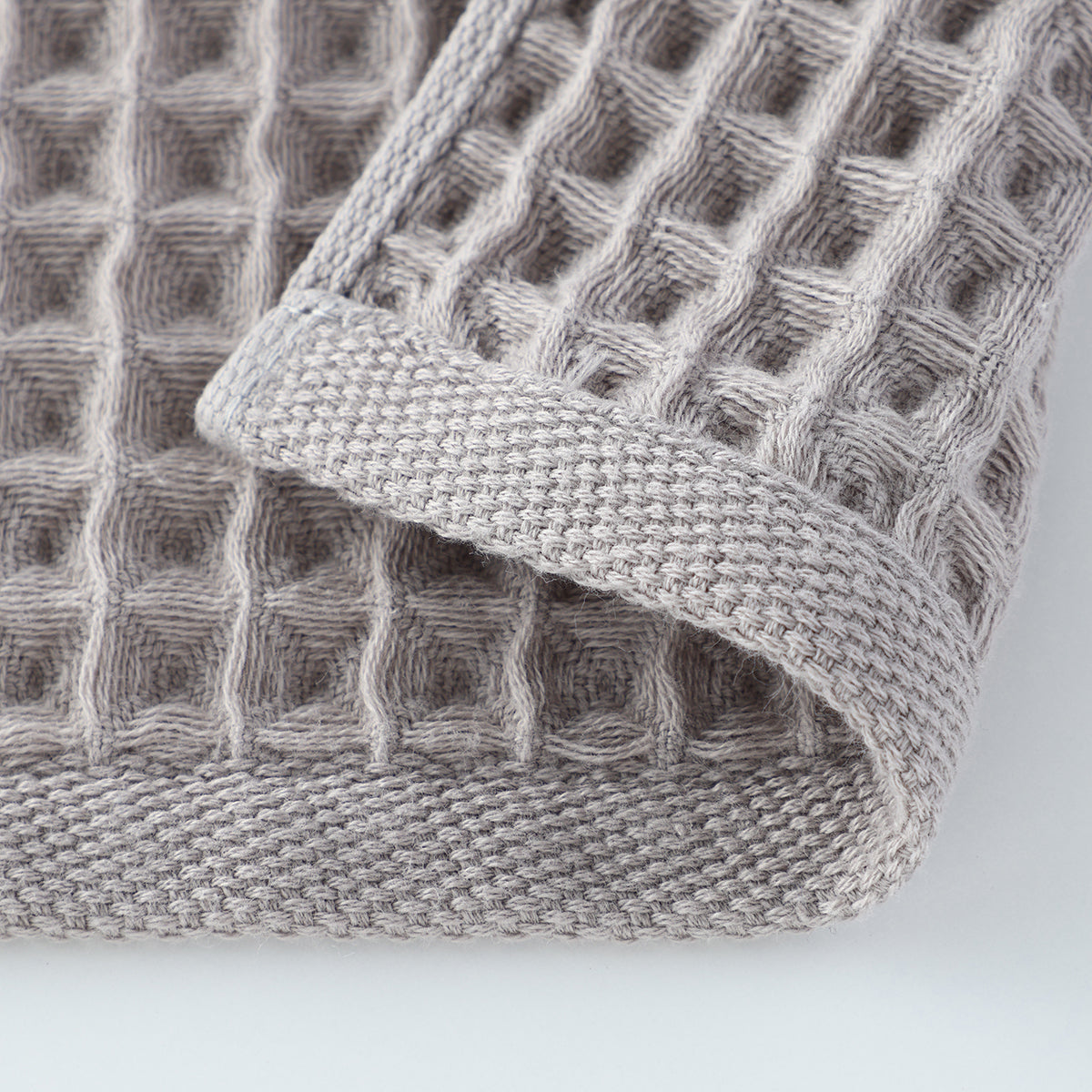 Air Waffle guest towel in Grey