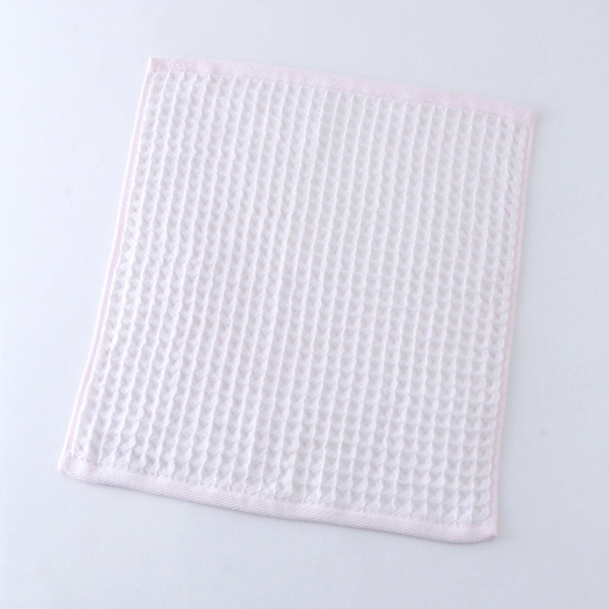 Air Waffle guest towel in Pink