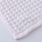 Air Waffle guest towel in Pink