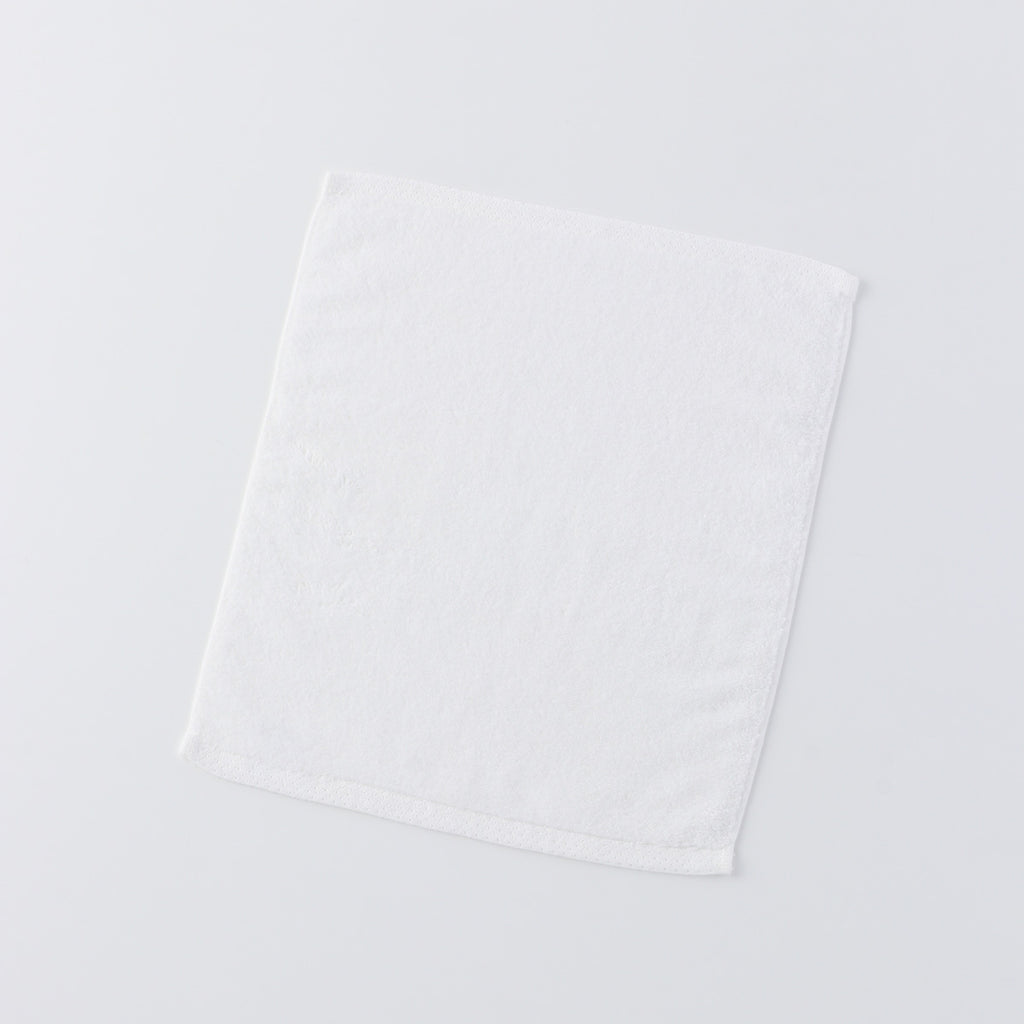 Fuwafuwa Color guest towel in White