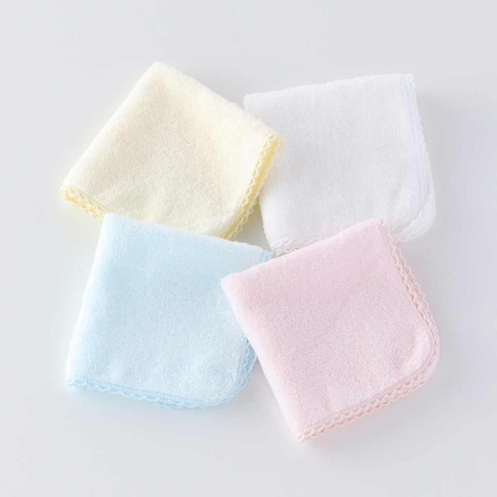 Fuwafuwa Color towel handkerchief in Blue