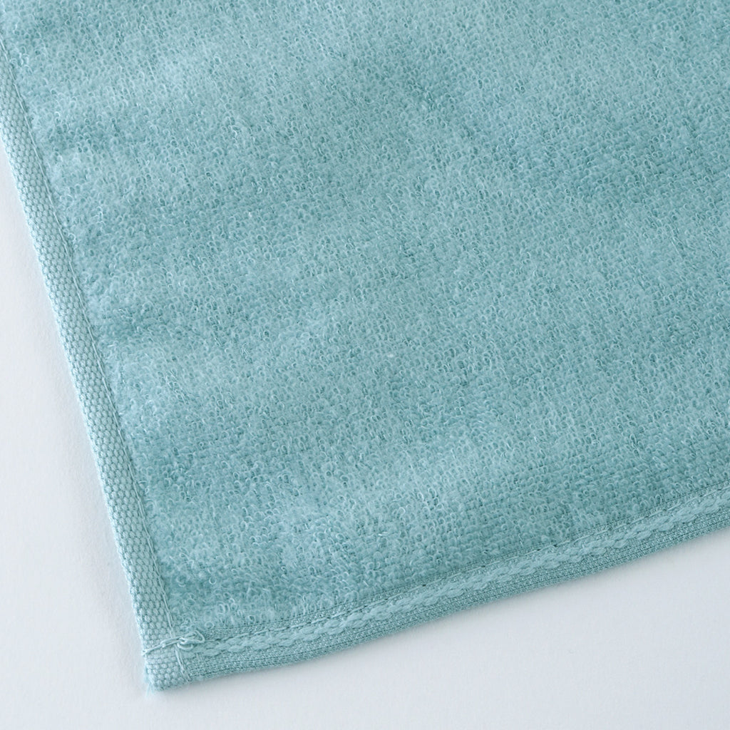Airy Touch guest towel in Blue Green