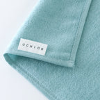 Airy Touch guest towel in Blue Green