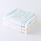 Fuwafuwa Bunny guest towel in Light Blue
