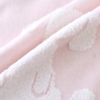 Fuwafuwa Bunny guest towel in Light Pink
