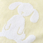 Fuwafuwa Bunny guest towel in Light Yellow