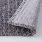 Marshmallow Puff Gauze towel handkerchief in Dark Grey