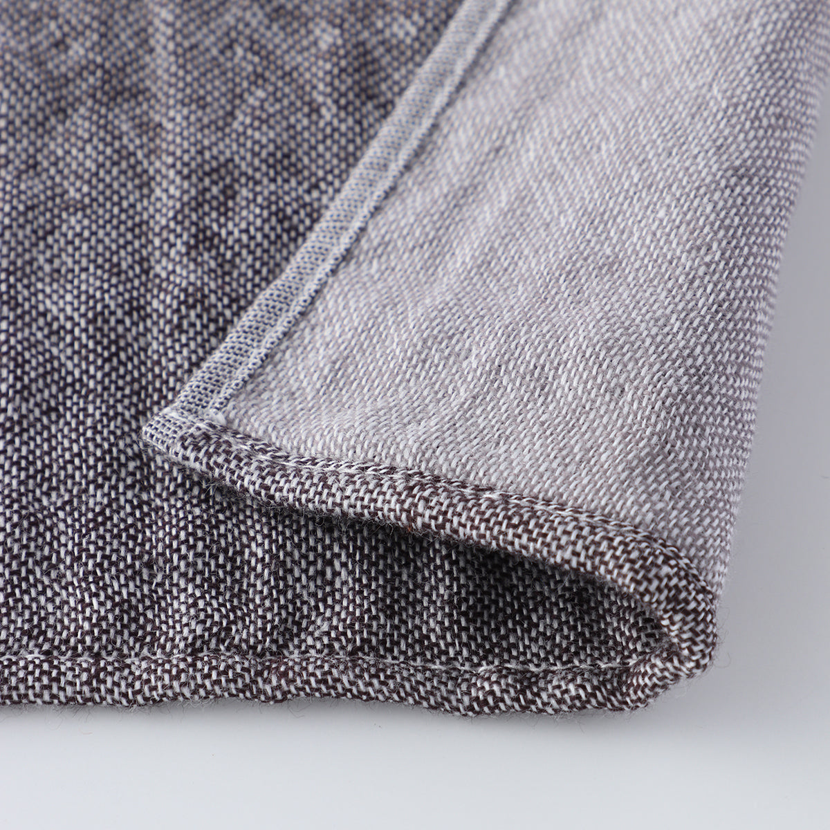 Marshmallow Puff Gauze towel handkerchief in Dark Grey