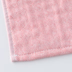 Marshmallow Puff Gauze towel handkerchief in Pink