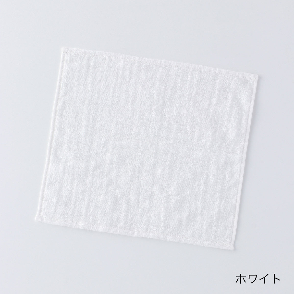 Marshmallow Puff Gauze towel handkerchief in White