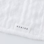 Marshmallow Puff Gauze towel handkerchief in White