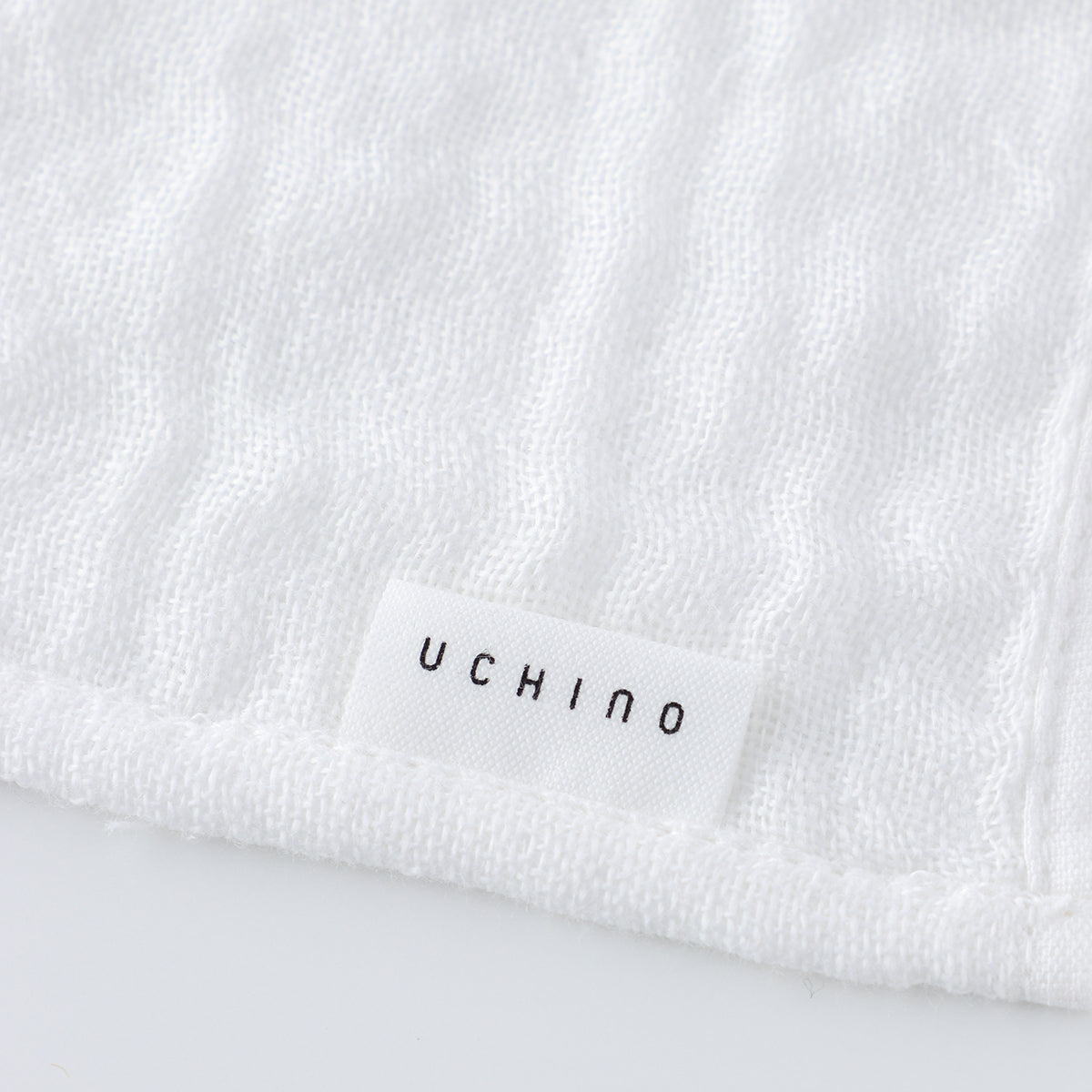 Marshmallow Puff Gauze towel handkerchief in White