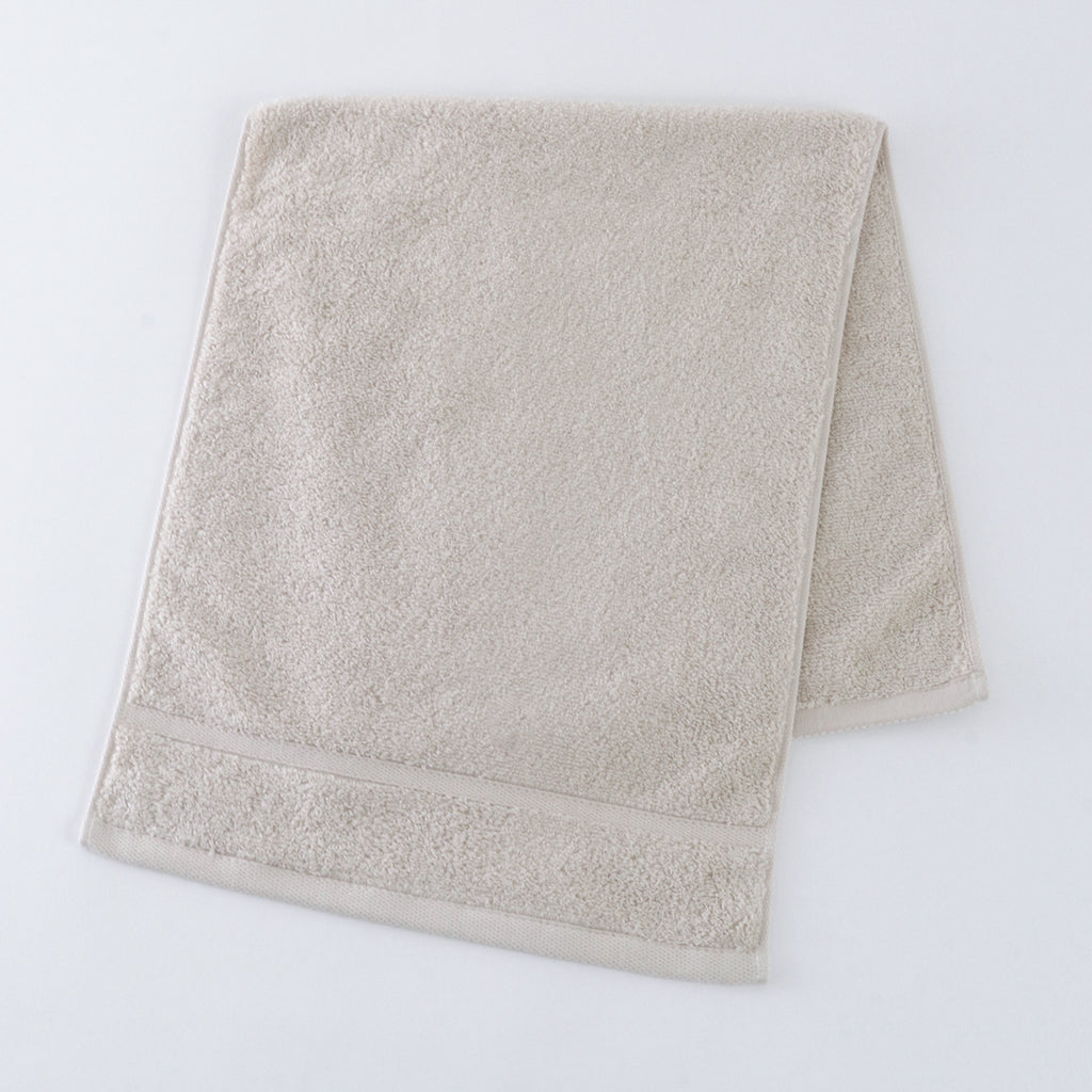 Quick Dry Tint face towel in Beige