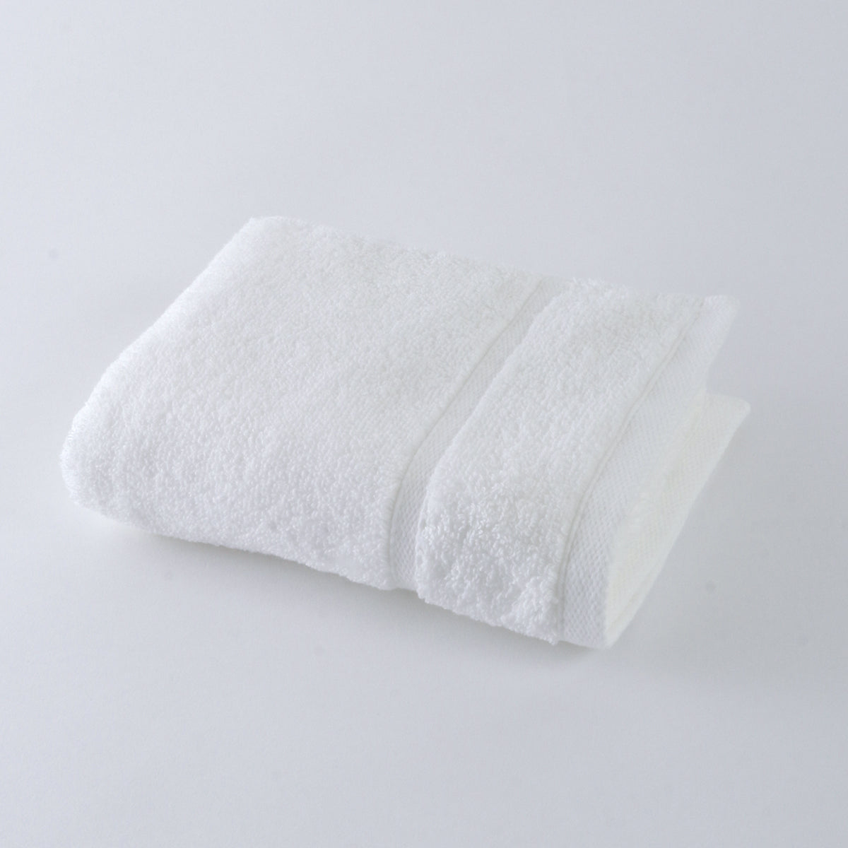 Quick Dry Tint face towel in White