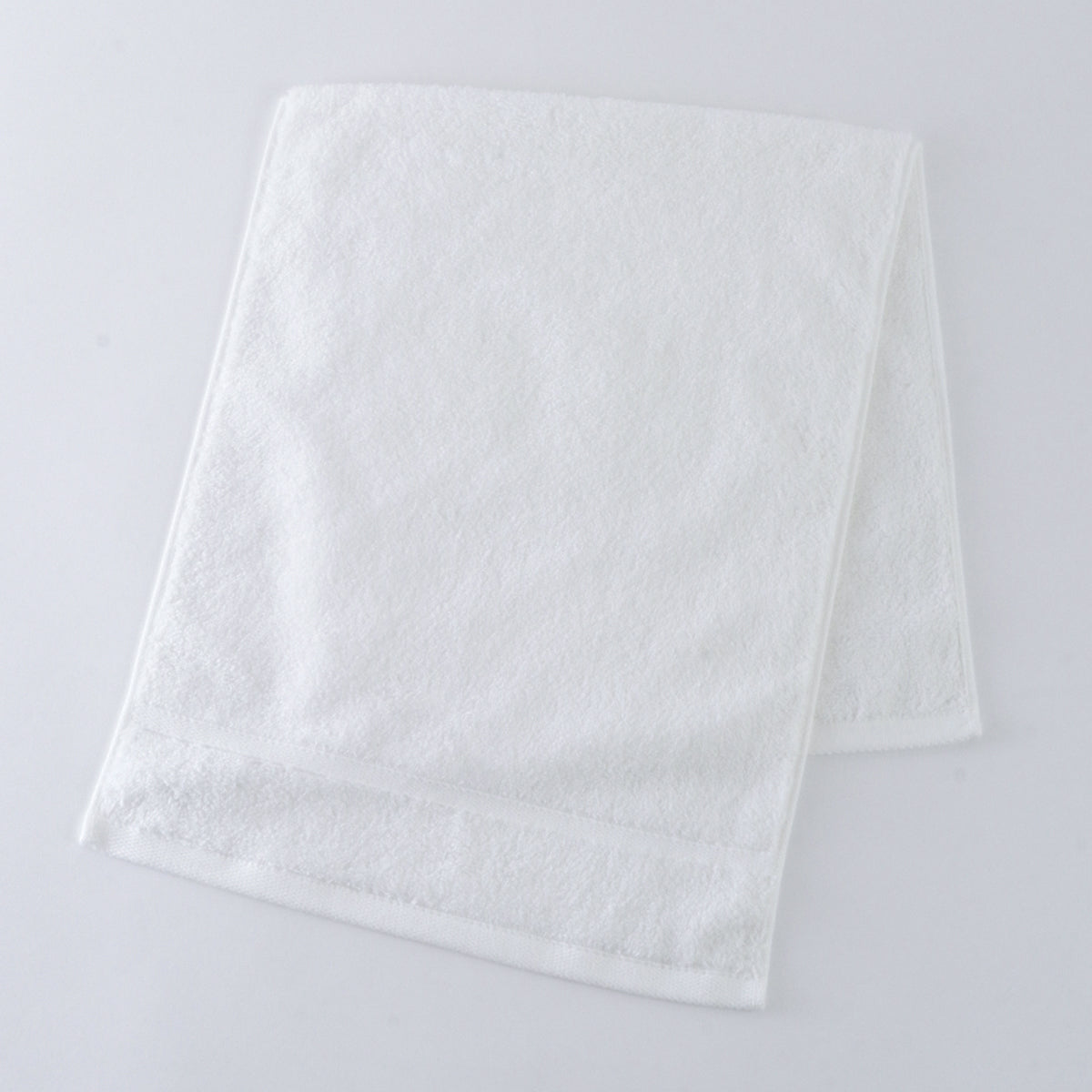 Quick Dry Tint face towel in White