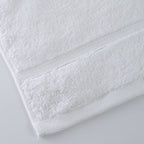Quick Dry Tint face towel in White