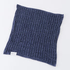 Smart Style Waffle towel handkerchief in Dark Blue