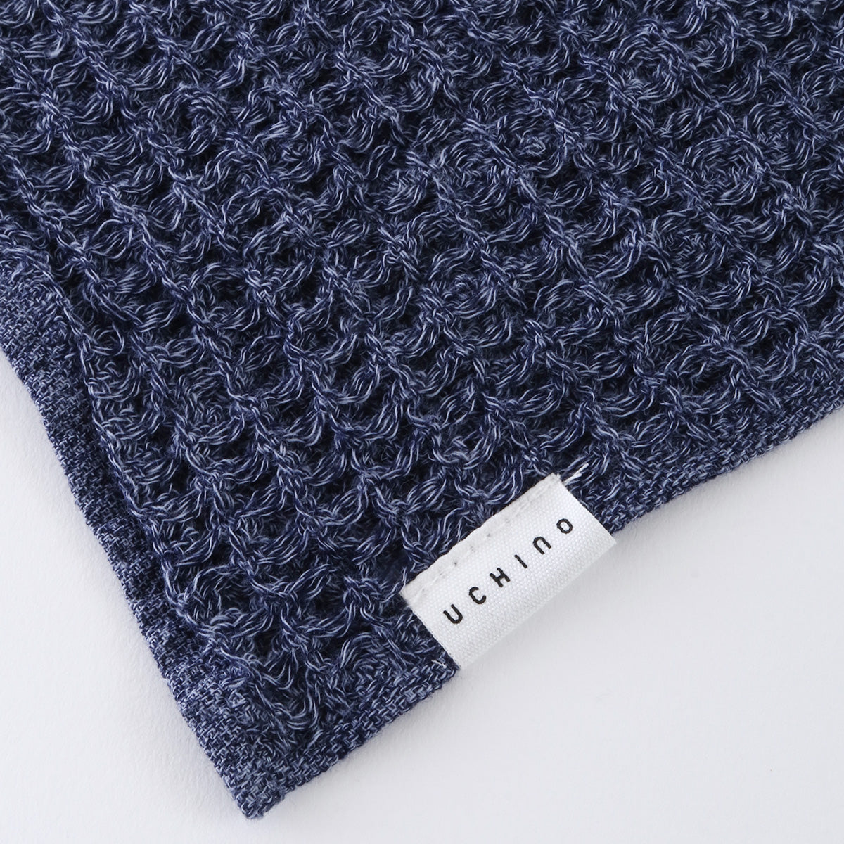 Smart Style Waffle towel handkerchief in Dark Blue