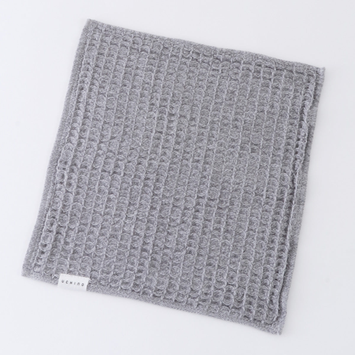 Smart Style Waffle towel handkerchief in Grey