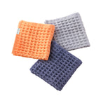 Smart Style Waffle towel handkerchief in Grey
