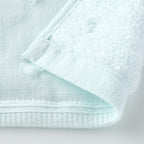 Fuwafuwa Gauze Dot guest towel in Blue