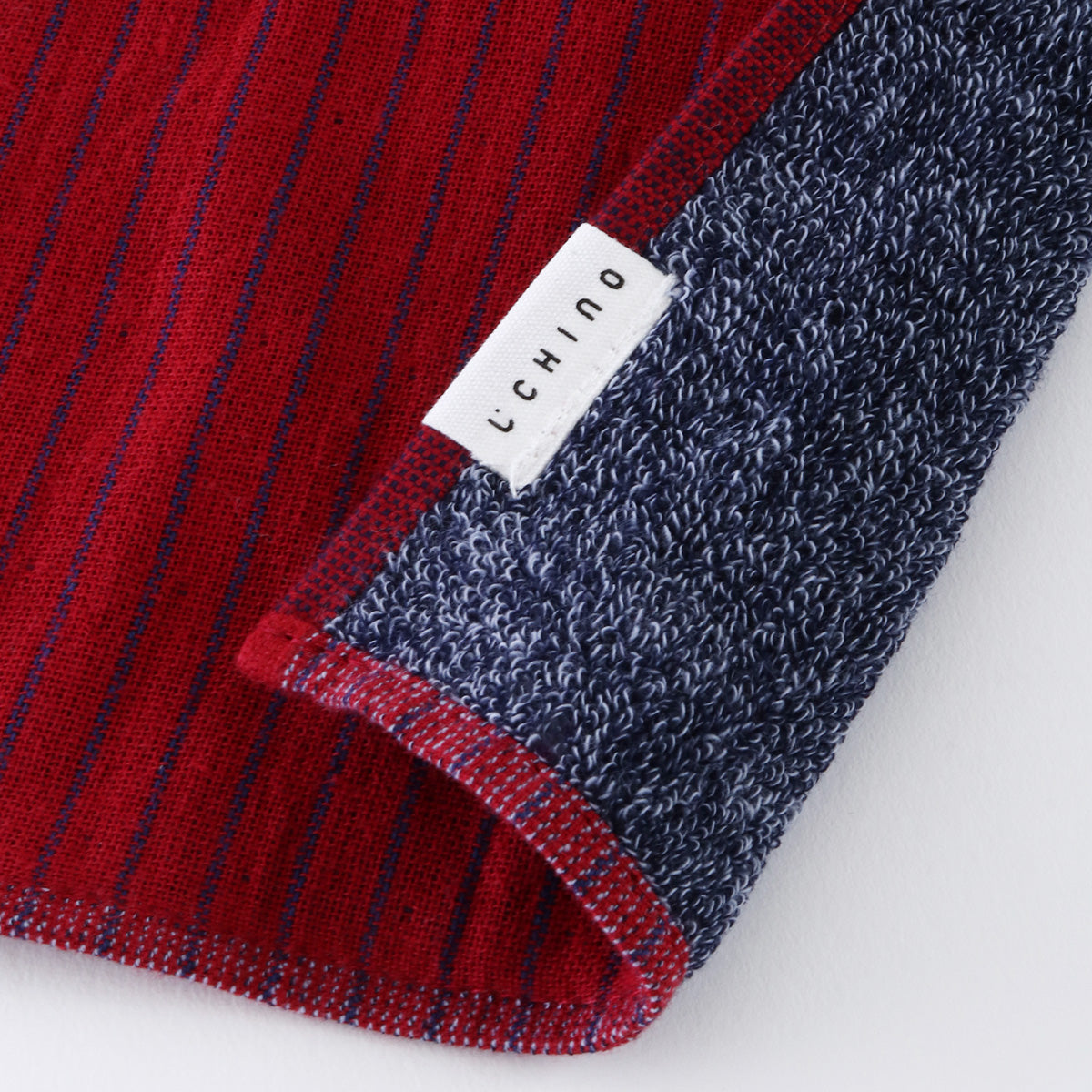 Smart Style Reversible towel handkerchief in Red