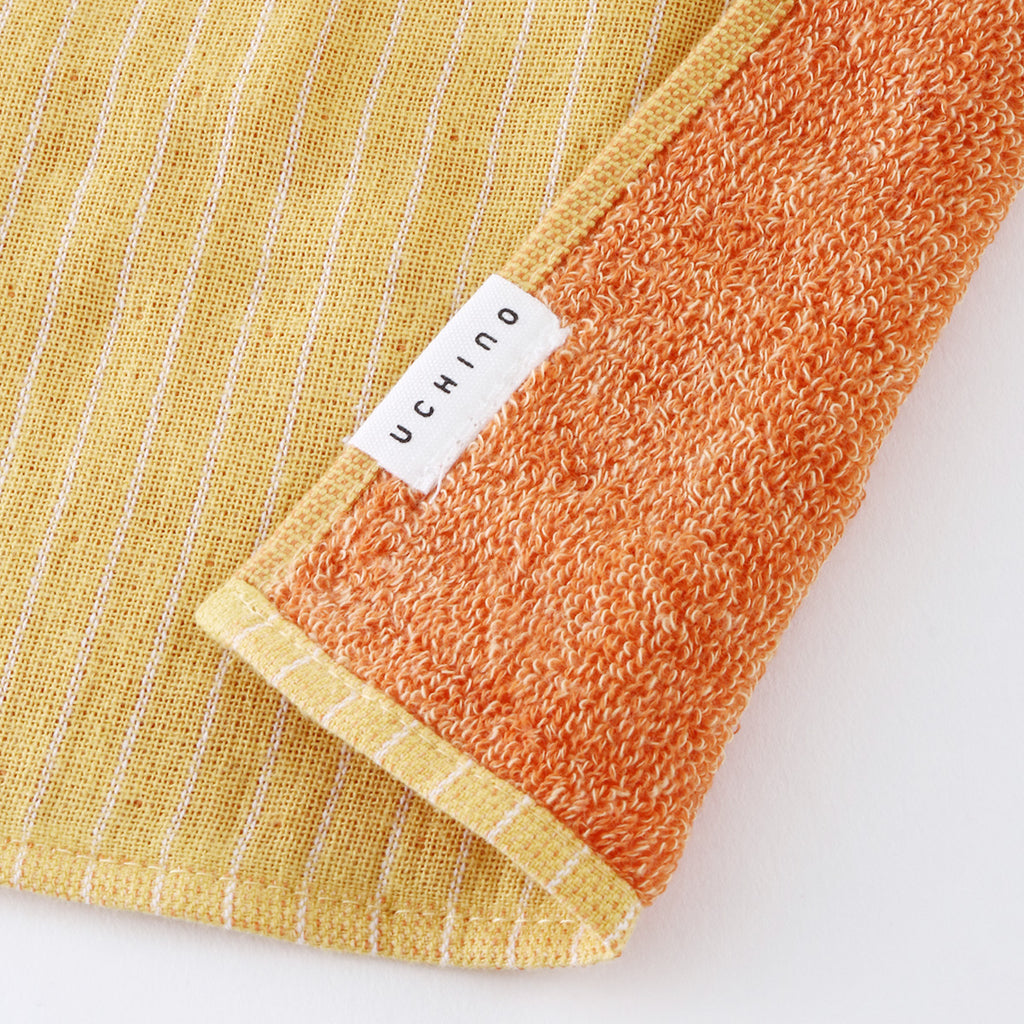 Smart Style Reversible towel handkerchief in Yellow