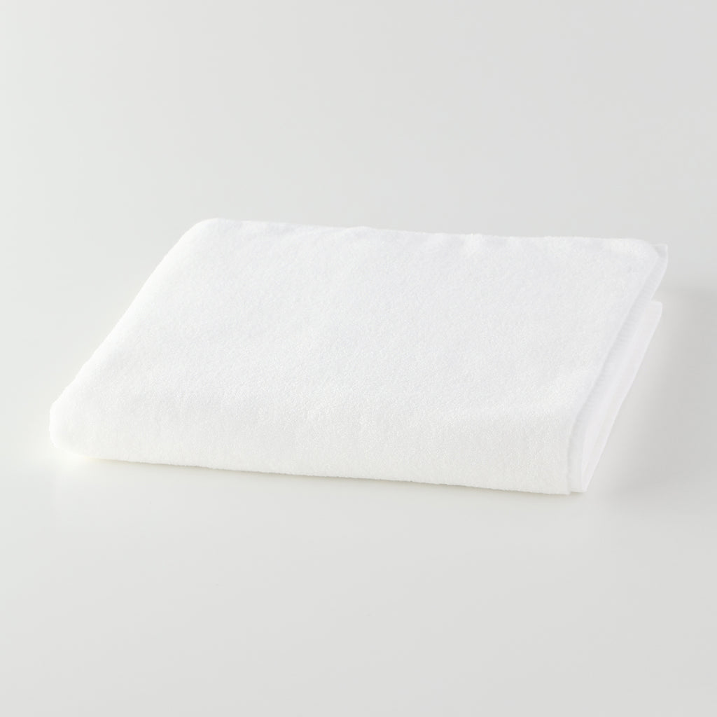 Beauty Skincare bath towel in Milk White